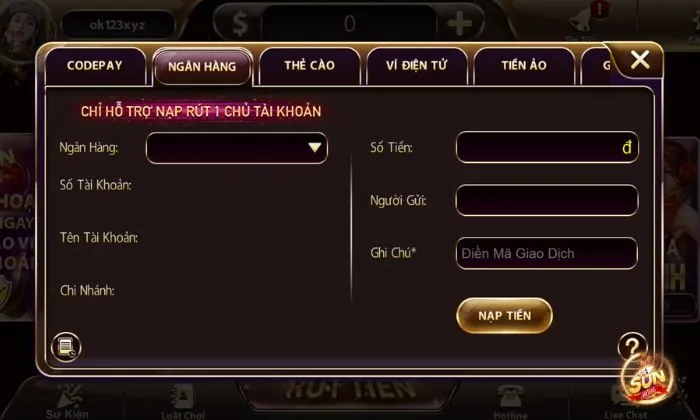 Nhấn chọn Vua săn cá để bắt đầu chơi